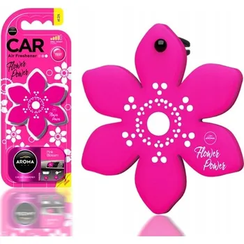 Vůně do auta VŮNĚ DO AUTA KVĚT PINK KVĚTINOVÁ POLYMER