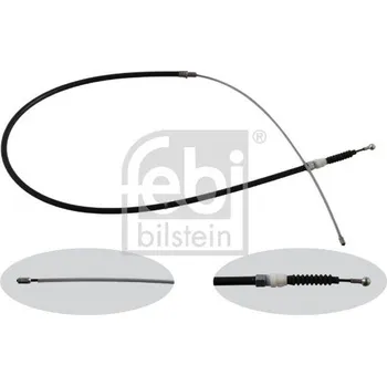 Brzdový systém Tažné lanko, parkovací brzda FEBI BILSTEIN 36349