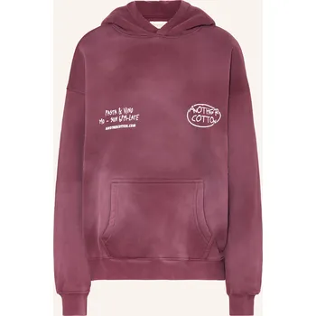 Dámský svetr Another Cotton Lab Dámská Oversized Mikina S Kapucí, tmavě...