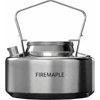 Kempingové nádobí Fire Maple Konvice Antarcti 1L Stainless Steel Coffee Kettle 1 l Stříbrná
