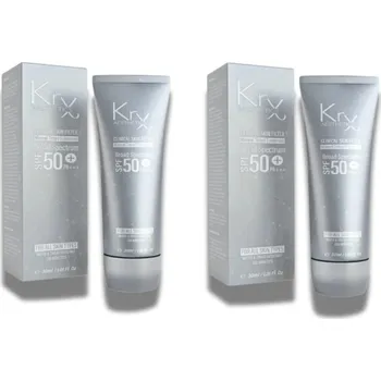Pleťový krém KRX Aesthetics Tónovací krém s SPF 50 PA+++, 60 ml (světlý a tmavý) COMBO
