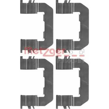 Brzdový komplet METZGER Sada příslušenství, obložení kotoučové brzdy 1091719