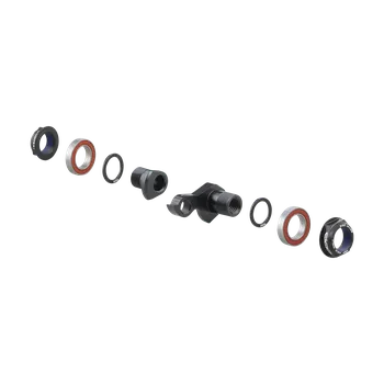 Cyklistika Sada montážních prvků k patce přehazovačky ABP Convert celoodpružených kol Trek Barva: šedá, Velikost: Rear kit, Thru Axle