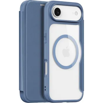Pouzdro na mobilní telefon DUX DUCIS Skin X flipové pouzdro s MagSafe pro iPhone Air - tmavě modré