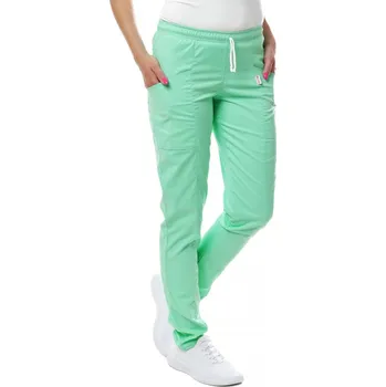 Zdravotnický oděv Perlička® Zdravotnické kalhoty SISI Regular Mátová Výprodej Barva: Mátová, Velikost: 50