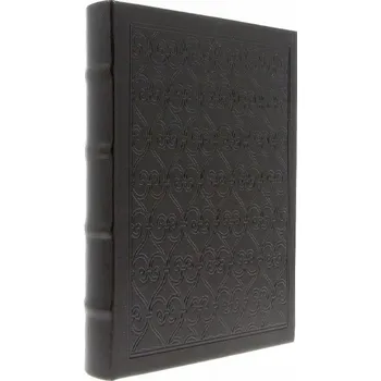 Fotoalbum Album na fotografie zasouvací 10x15 na 300 fotografií 3up šitý ekokůže hnědý