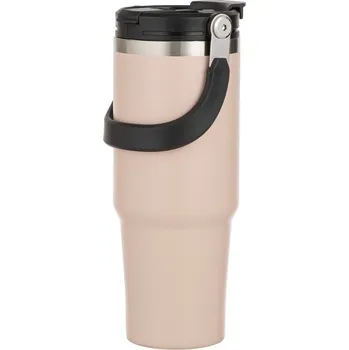 Láhev Béžová cestovní nerezová lahev 1 l Eco – Ladelle ID_1797612