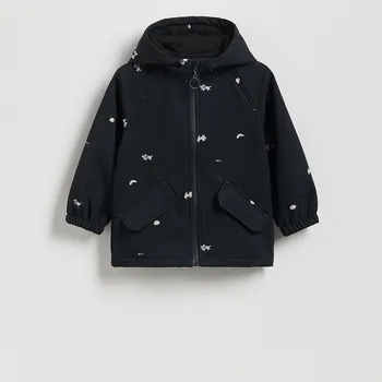 Reserved - Voděodolná bunda - tmavě šedá - 823ET-90X - 823ET-90X-104