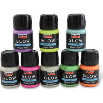Speciální výtvarná barva Akrylová barva fosforová 30 ml