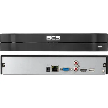 IP kamera IP rekordér BCS-L-NVR0401-4KE(2L) 4kanálový, 12 Mpx | BCS LINE