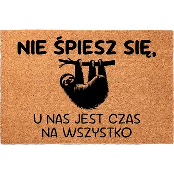 Rohožka Hotová gumová kokosová rohožka 40 x 60 cm