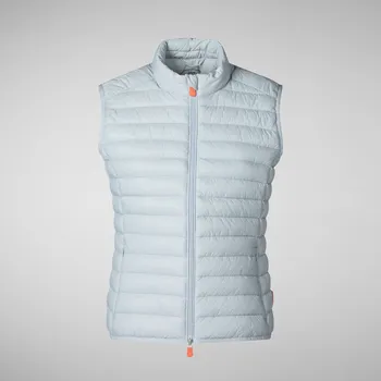 Dámská vesta Dámská Vesta SAVE THE DUCK D85310W-GIGA16 D85310W-GIGA16-10008 – Šedá XS