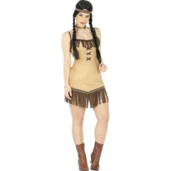 Karnevalový kostým Miwok Indiánka, Dámský kostým S