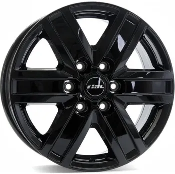 Alu kolo Ocelový disk Rial TRANSPORTER 6.5X16 5X114.3 ET48/66.1 Černá