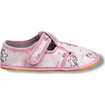 Dívčí bačkory Raweks ZUZIA ZA02 – dětské barefoot přezůvky - Unicorn - 29