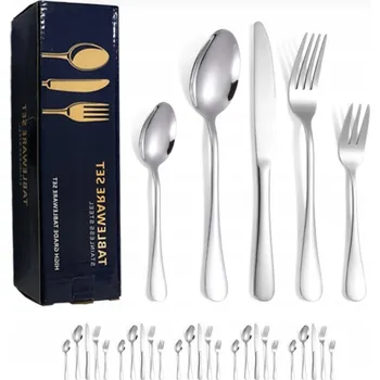 Příbor SADA PŘÍBORŮ Z NEREZOVÉ OCELI PRO 6 OSOB, 30 kusů