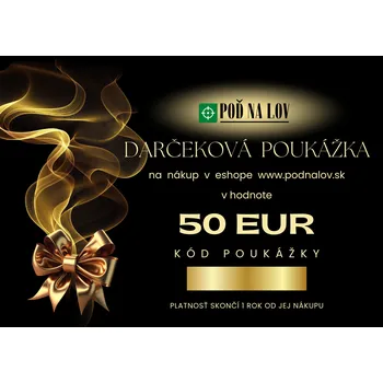 Dárková krabička Dárkový poukaz na nákup zboží v hodnotě 50 €
