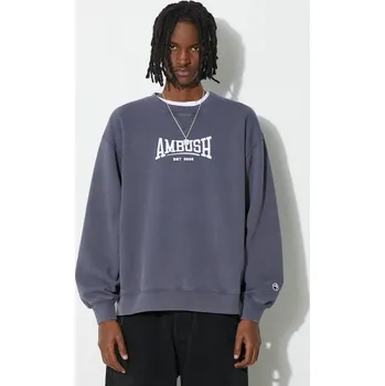Dámská mikina Bavlněná mikina AMBUSH Graphic Crewneck Insignia, M, modrá, 55X