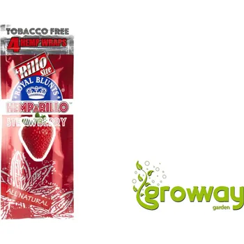 CBD Konopný blunt Hemparillo Strawberry 1 ks