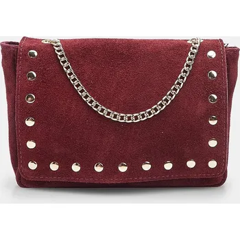 Kabelka Baťa dámská semišová crossbody kabelka s cvočky