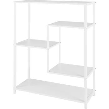 regál LIVARNO home Regál se 4 přihrádkami, bílá