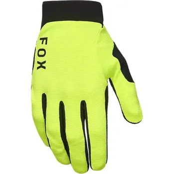Cyklistické rukavice Fox Racing Letní dlouhoprsté rukavice FOX Ranger Glove Gel, Fluorescent Yellow - XL