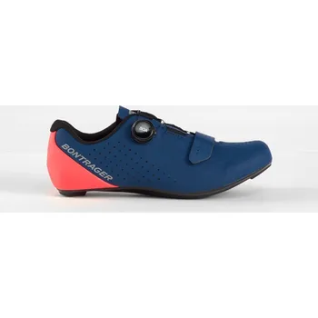 Pánská sportovní obuv Silniční tretry Bontrager Circuit Barva: Nautical Navy/Radioactive Coral, Velikost: 46