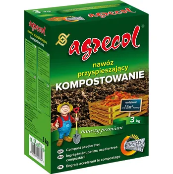 Hnojivo Organické hnojivo do kompostu, přírodní Agrecol granulát 3 kg 3 l