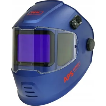 Svářečská kukla Svářecí kukla maska MIG MAG pro plazmové řezání APS Expert P43 X2 BLUE