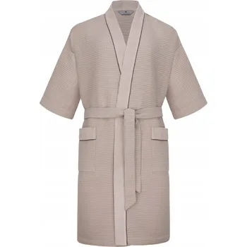 Dámský župan Revise RE-521 Župan / kimono - 100% bavlna - Béžová - L