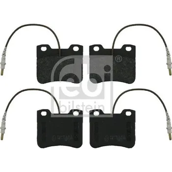Brzdová destička Sada brzdových destiček, kotoučová brzda FEBI BILSTEIN 16243