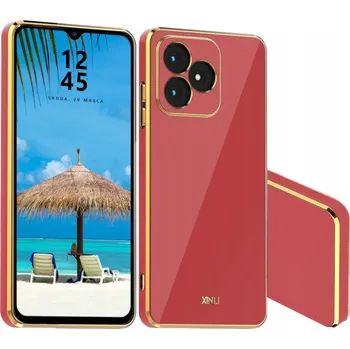 Pouzdro na mobilní telefon Zadní Kryt MBM pro Realme C51 červený