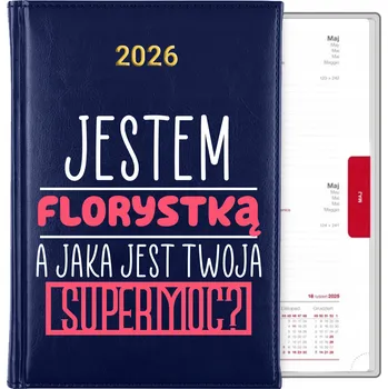 Kalendář Knižní kalendář 2026 A5 modrý