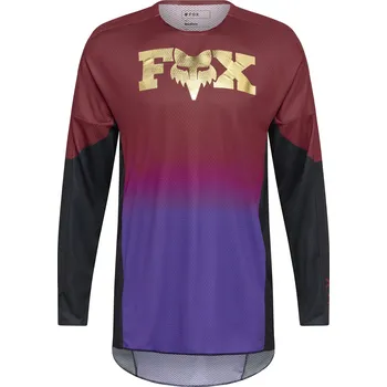 cyklistický dres FOX dres FOX 360 Drip rust brown - S