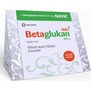 GYNPHARMA Betaglukan IMU+ tob.120 + Betaglukan FORTE+ tob.30
