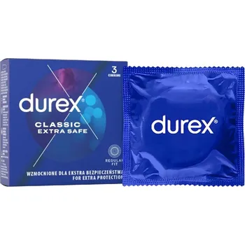 Kondomy - Durex Extra Safe 3 ks