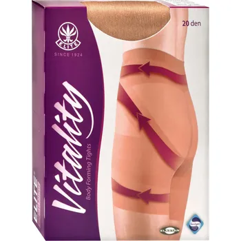 Dámské punčochy Elite zeštíhlující punčochové kalhoty BODYFORM 20 DEN 182/116 černá