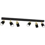 STROPNÍ STROPNÍ SVÍTIDLO LUMINEX RENO 5167 ČERNÁ / ZLATÁ