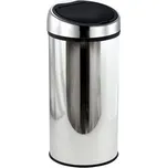 MSV odpadkový koš s dotykovým otvíráním, lesklá nerez ocel, 30 L