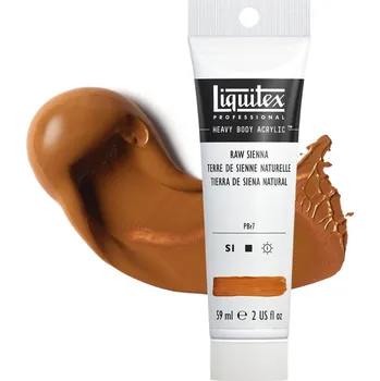 Vodová barva Akrylová barva Liquitex Heavy Body - Raw Sienna