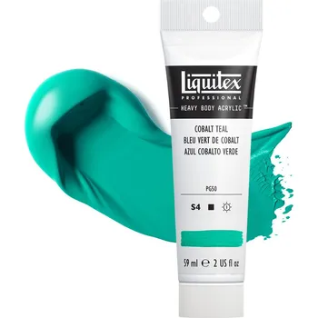 Výtvarná barva Akrylová barva Liquitex Heavy Body - Cobalt Teal