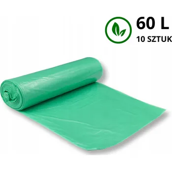 Pytle na odpadky Univerzální biologicky rozložitelné pytle na odpad 60L 10 ks