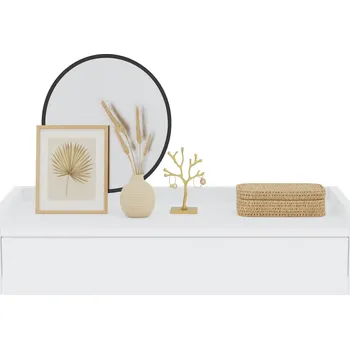 Toaletní stolek Toaletní Stolek Meblano bílý 75 x 19 x 40 cm