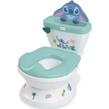 teploměr do vody pro miminko BRIGHT STARTS Toaleta dětská se zvukem Stitch My Size Potty™ 18m+, do 23kg
