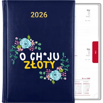 Kalendář Knižní kalendář 2026 A5 modrý