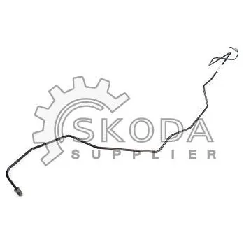 Přislušenství brzdového systému Trubka brzd PP ABS WP (6U0611722C)