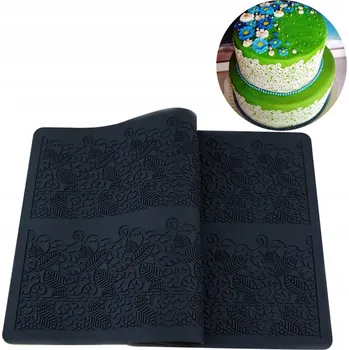 Nádoba na pečení Silikonová forma na dort / koláč KRAJKOVÁ