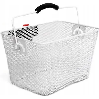 Košík na láhev Sportown košík na kolo na klik, bílý košík na dětské kolo 16 20" 24" 26"