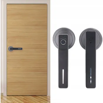 Zabezpečení domácnosti Chytrá klika dveří na otisk prstu se 2 klíči