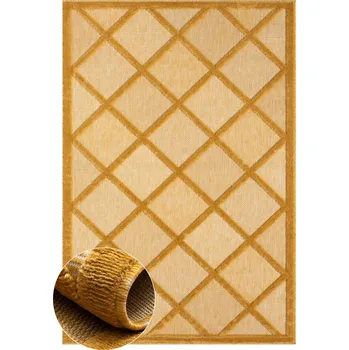 Koberec Kusový koberec Mara III gelb – na ven i na doma, 80x150, žlutá, chodba / předsíň, My Flair - 1 rok na vrácení + DOPRAVA ZDARMA k Vám i zpět